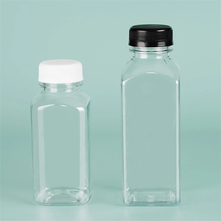 100ml 150ml 200ml 300ml PET Plastic Juice Bottle With Cap